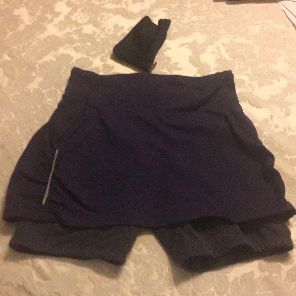 Athleta skirt/short combo XXS
